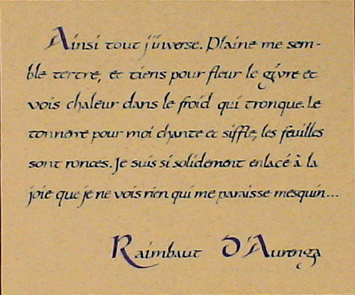 Raimbaut d'Aurenga