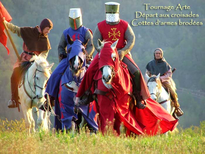 Tournage Arte depart croisade