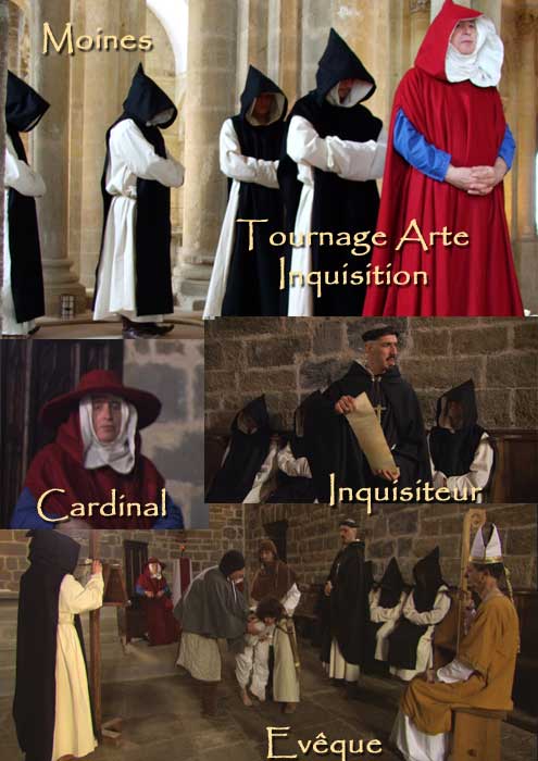 Tournage Arte inquisition